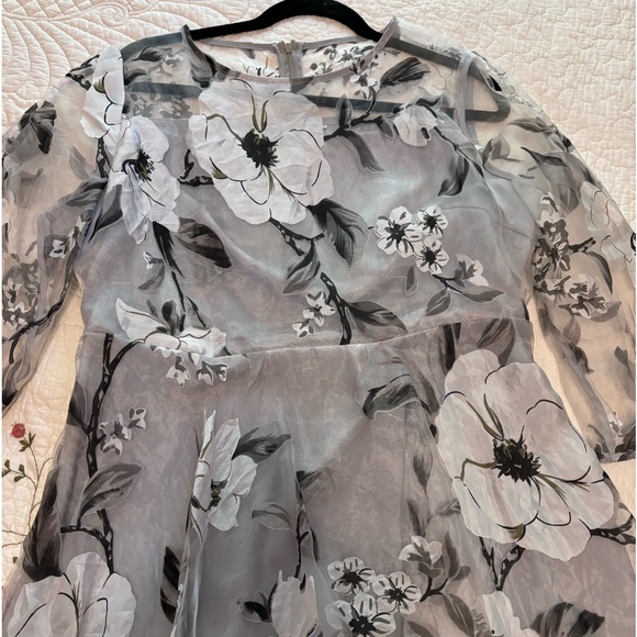 Dresses & Skirts - Layered gray and black dress